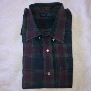 CLAYBROOKE %100 cotton dress shirt
